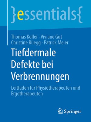 cover image of Tiefdermale Defekte bei Verbrennungen